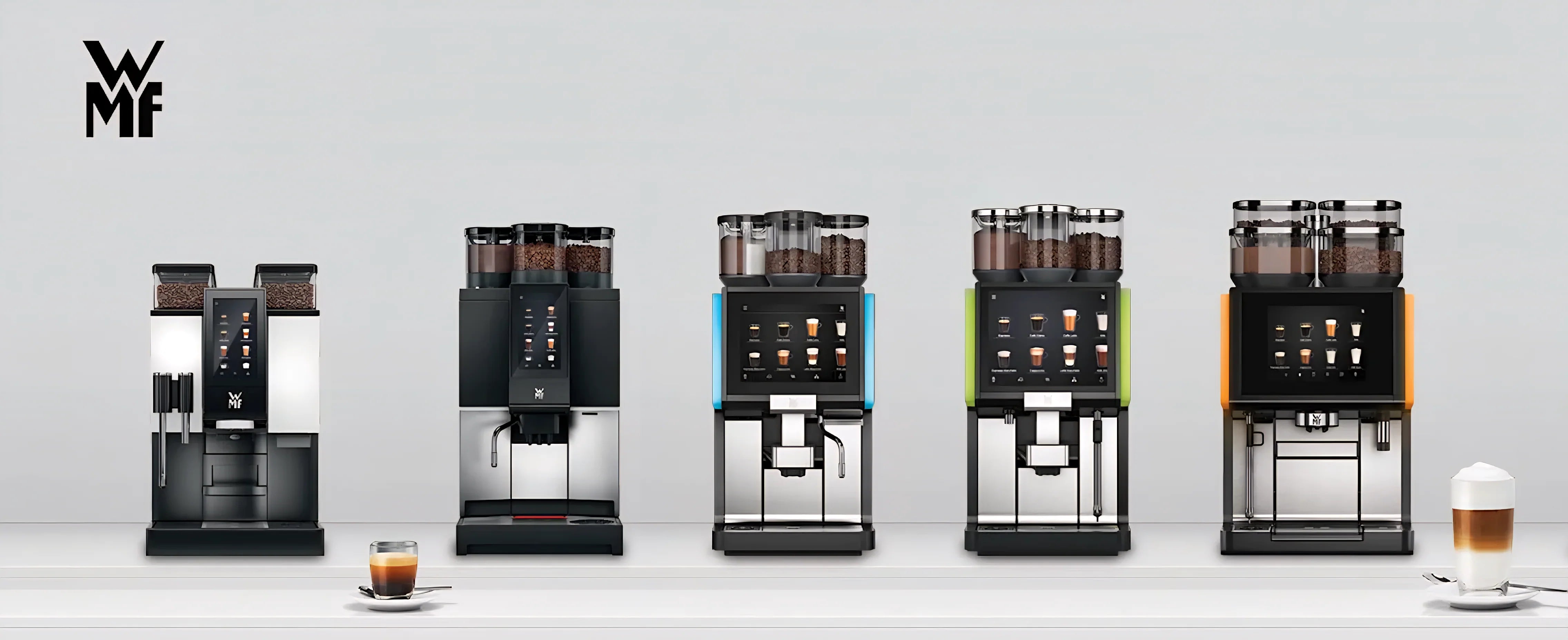 Collection of WMF coffee machines