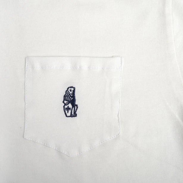 La Marzocco Pocket Tee - White, Size M