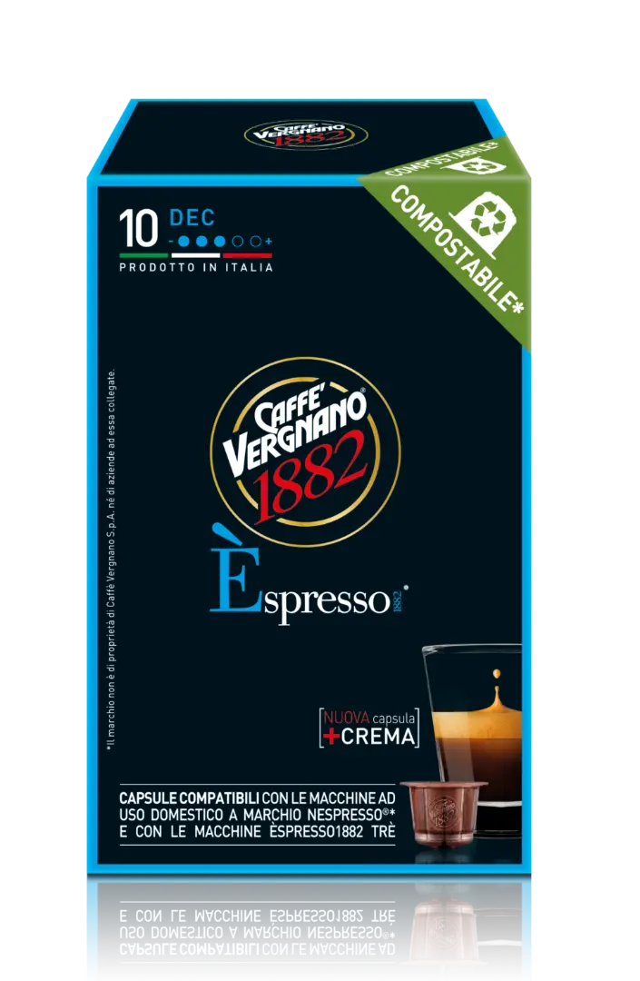 Caffè Vergnano 1882 Èspresso 去咖啡因膠囊（適用於 Nespresso®）