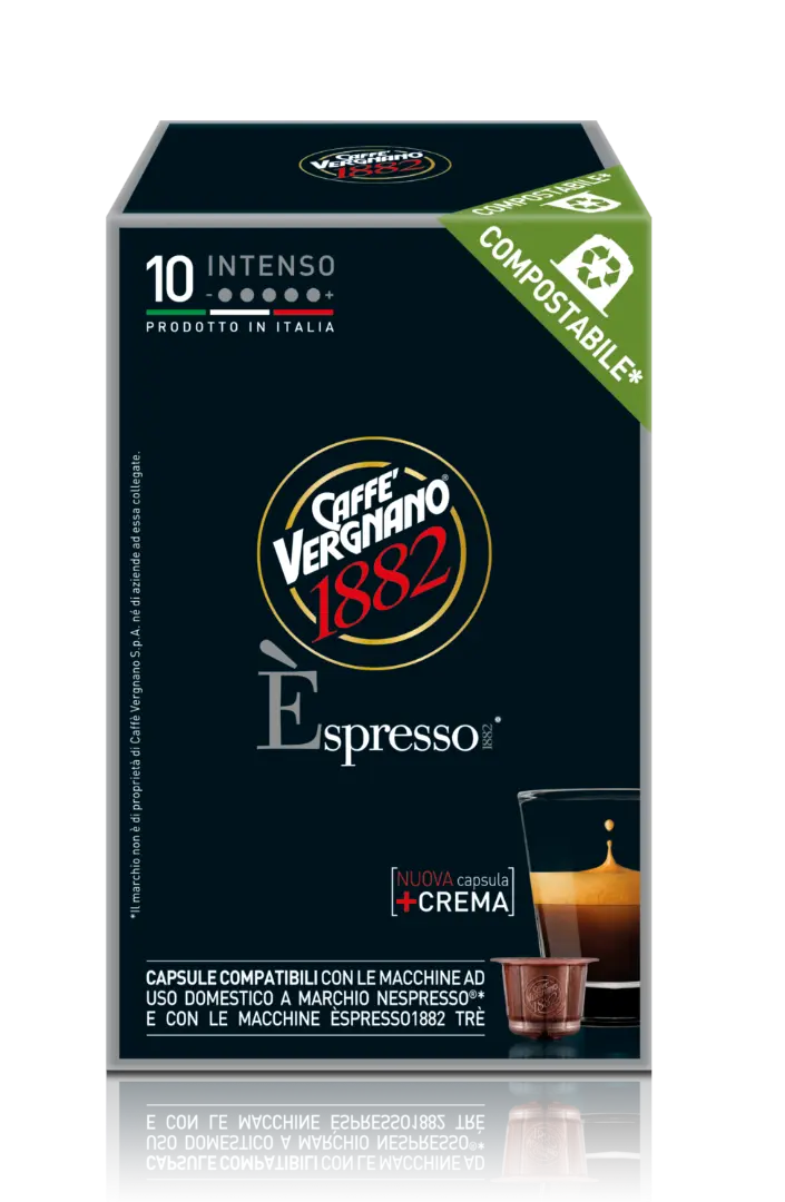 Caffè Vergnano 1882 Èspresso Intenso 膠囊（與 Nespresso®相容）