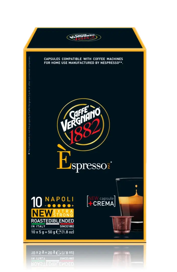 Caffè Vergnano 1882 Èspresso Napoli Capsules (Nespresso® Compatible)