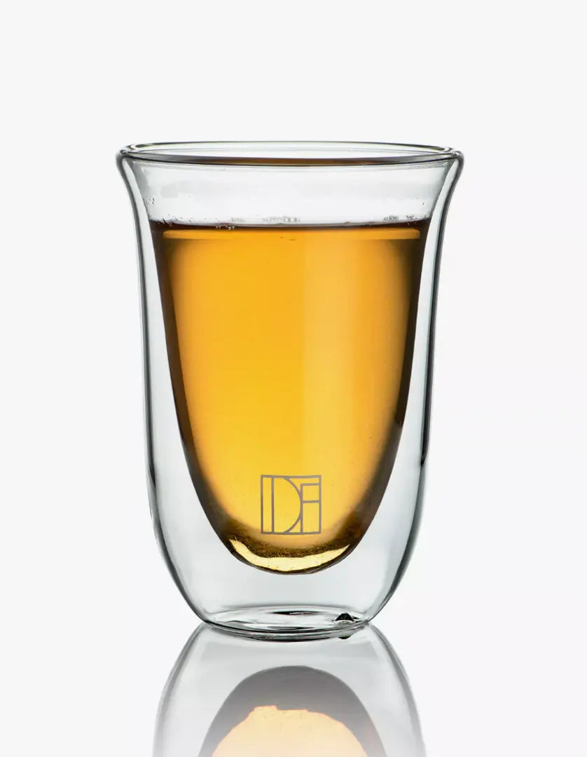 Dammann Freres - Sun (set of 2 double wall glass cups 30 cl)