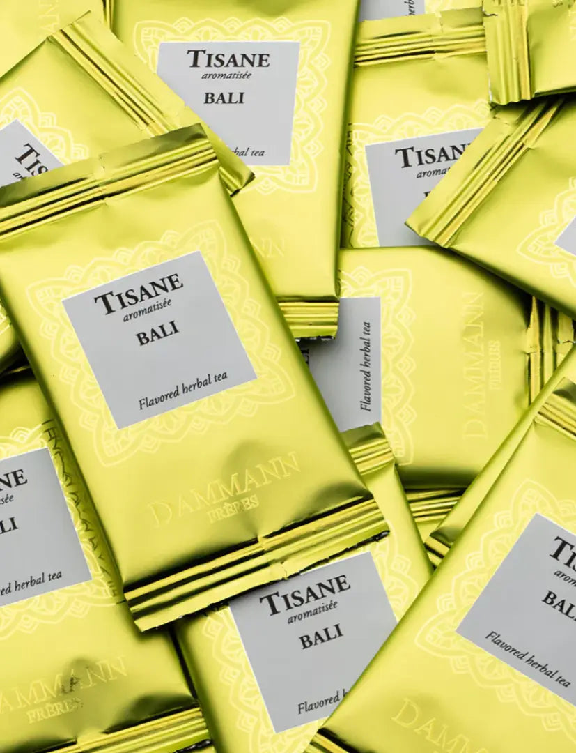 'Tisane Bali', box of 24 enveloped Cristal® sachets