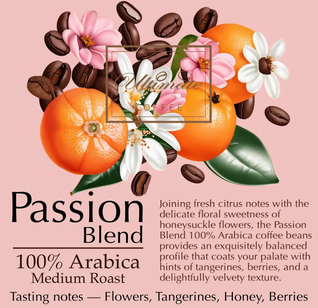 UCCL COFFEE BEANS - Passion Blend