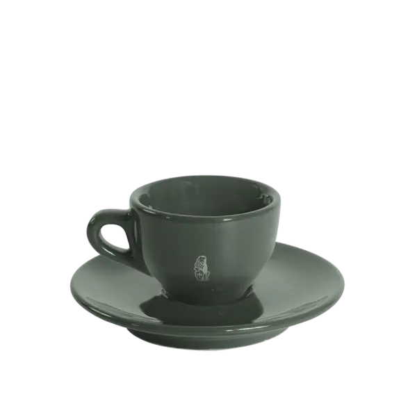 La Marzocco Grey Espresso Cup w. Saucer