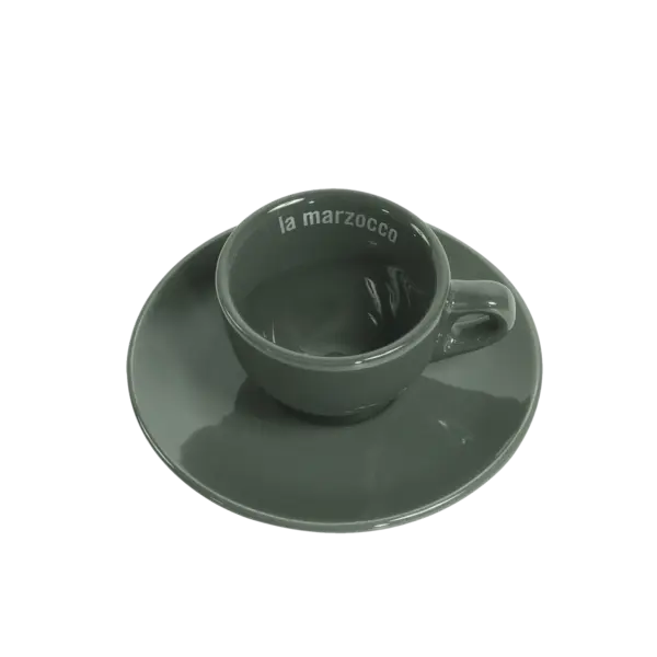 La Marzocco Grey Espresso Cup w. Saucer