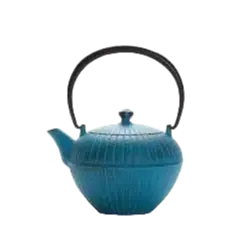 SUIKA 0.55L CHAKATAKE LIGHT BLUE COLOR CAST IRON TEAPOT - MADE IN JAPAN