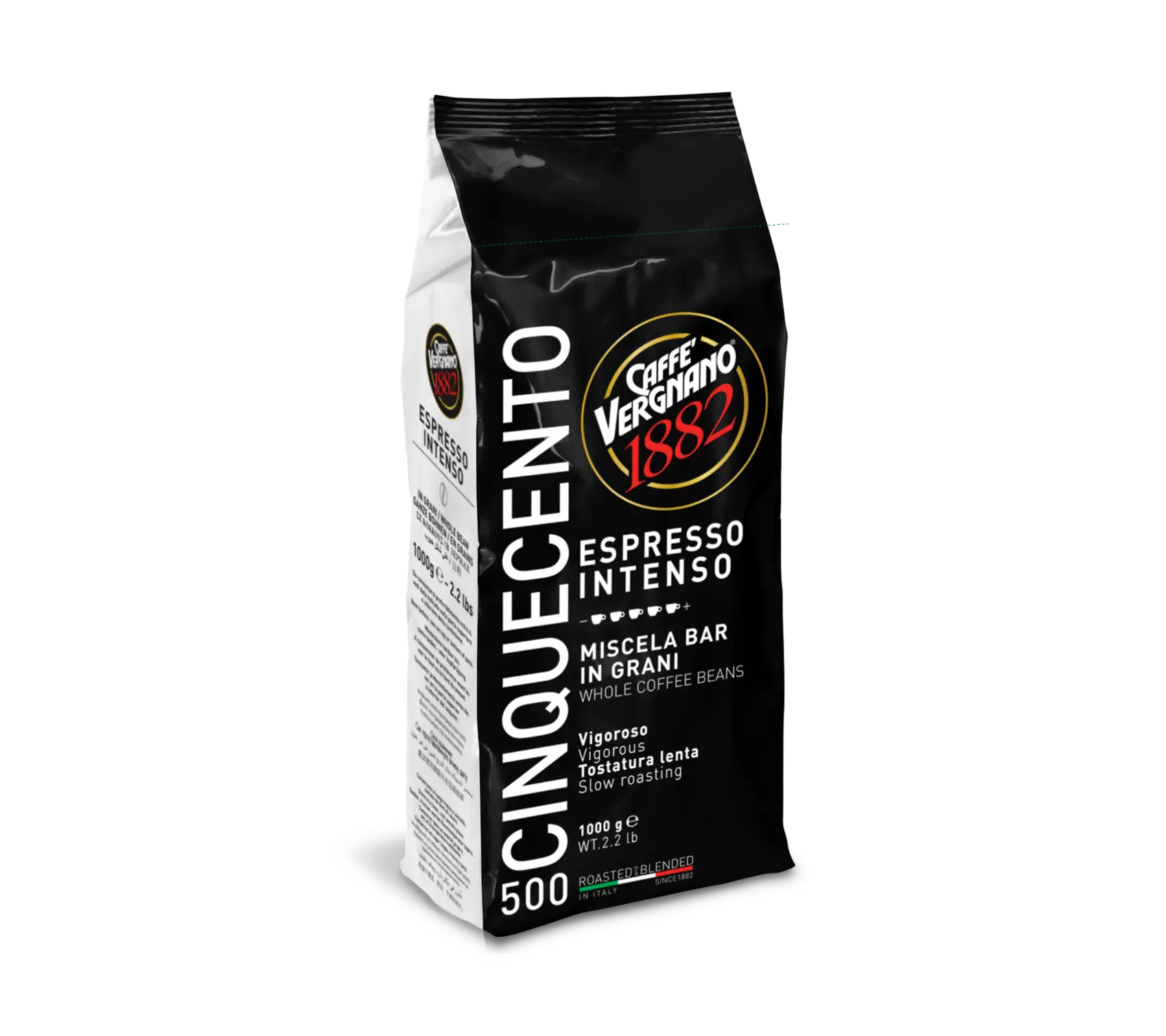 Caffè Vergnano Espresso Intenso 500 Coffee Beans