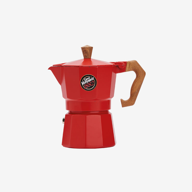 Caffè Vergnano Red Moka Pot