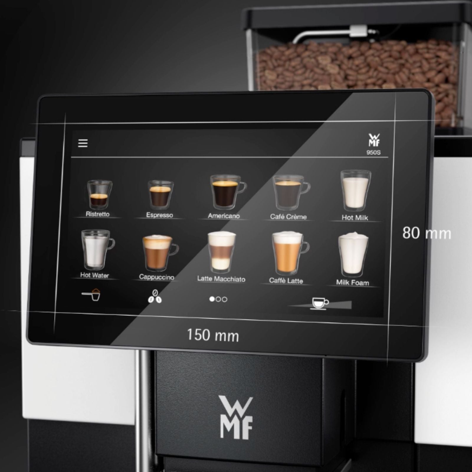 WMF 950 S Fully Automatic Coffee Machine