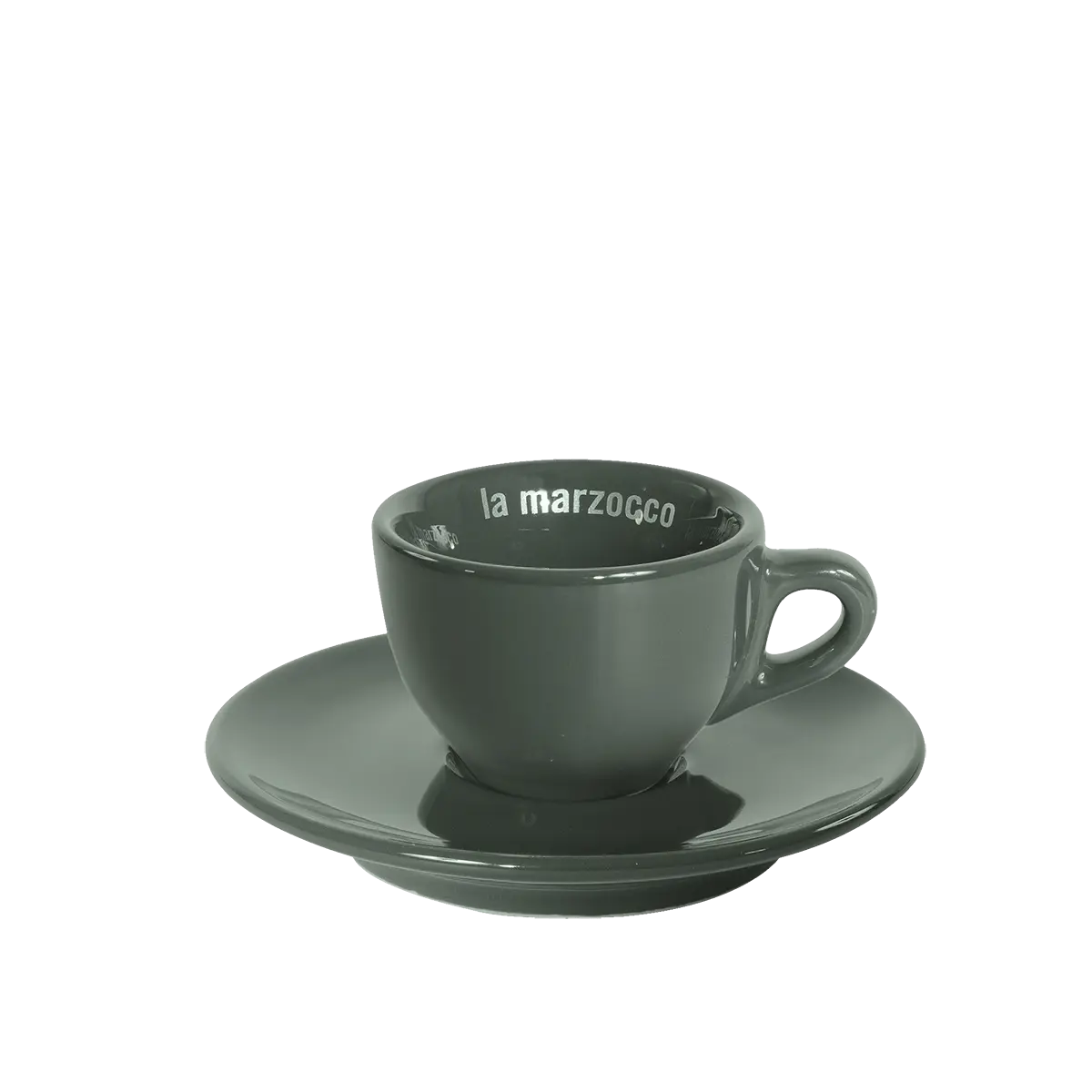 La Marzocco Grey Espresso Cup w. Saucer